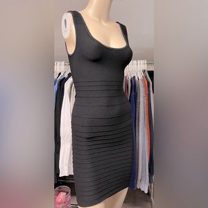 NWT Black stretchy XS Mini dress